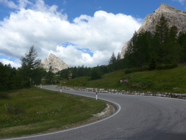 Passo Falzàrego-oost